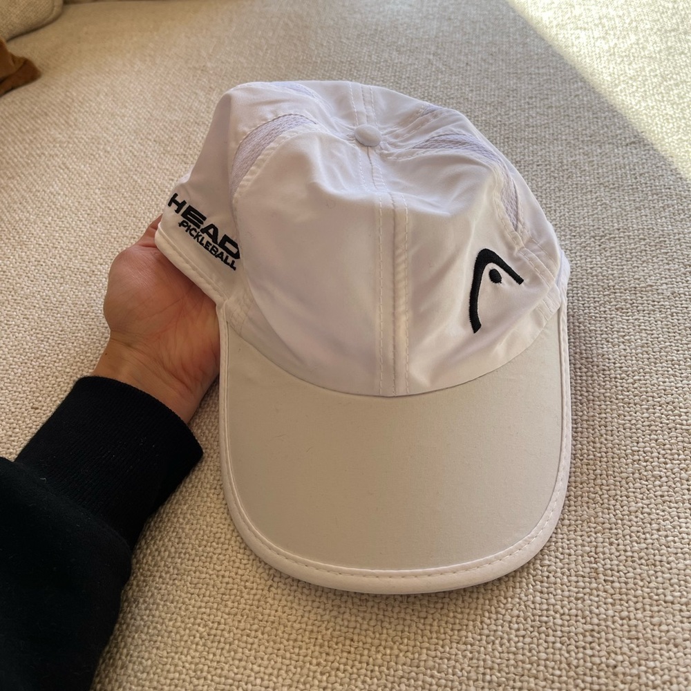 White HEAD pickleball/tennis hat